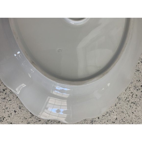 JOHANN HAVILAND BLUE GARLAND BAVARIA 13”SERVING PLATTER ~EXCELLENT CONDITION - Picture 12 of 12